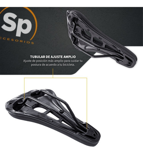 Asiento Para Bicicleta Sillin Montaña Mtb Prostatico Vzr