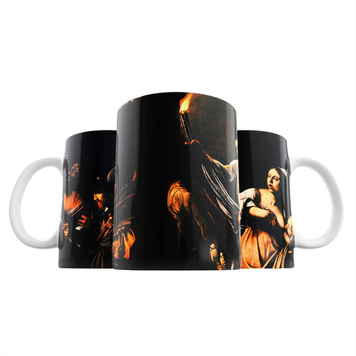 Taza Siete Obras De Misericordia - Caravaggio