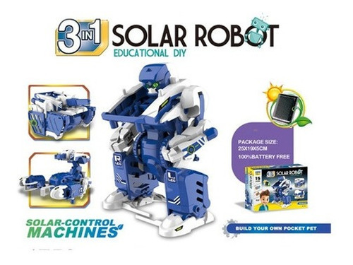 Imagen 1 de 1 de Robot Solar 3 En 1 1756938 E.normal