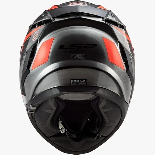 Imagen 5 de 6 de Casco Moto Integral Ls2 327 Cannon Jean Mas Pinlock Y Bolso