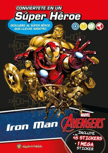 Libro Iron Man De Conviertete En Un Superheroe