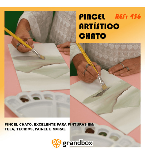 Pincel Chato N12 Condor 456