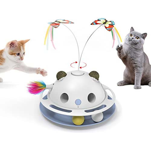 Potaroma Cat Toys Juguete Interactivo Automático 4 En 1 Par