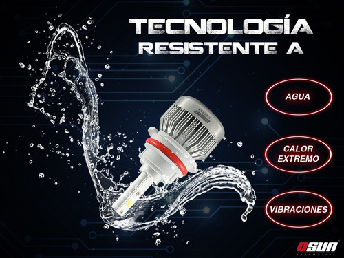 5 Pares Focos Led 2 Caras 30w C1 Luz Aux/principal H4 Osun