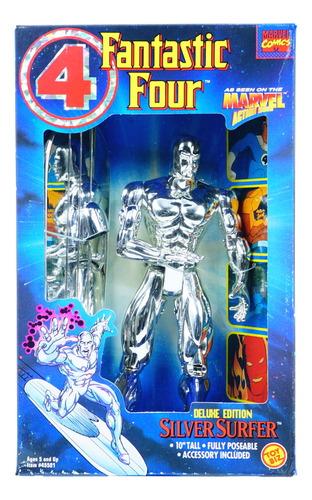 Toy Biz Marvel Fantastic Four Silver Surfer 10  Deluxe 1994