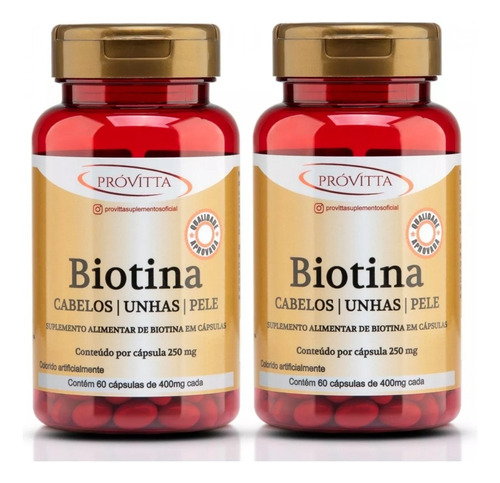 Biotina Cabellos Piel Y Uñas 120 Caps Precio Oferta Pack X 2