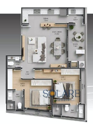 Imagem 1 de 7 de Apartamento - Joao Paulo - Ref: 66585 - V-66585