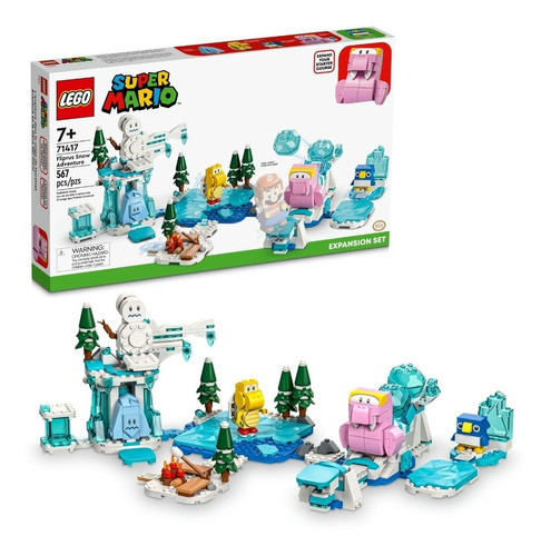Kit Lego Sm 71417 Aventura En La Nieve Del Morsi (567 Pz) Cantidad de piezas 567