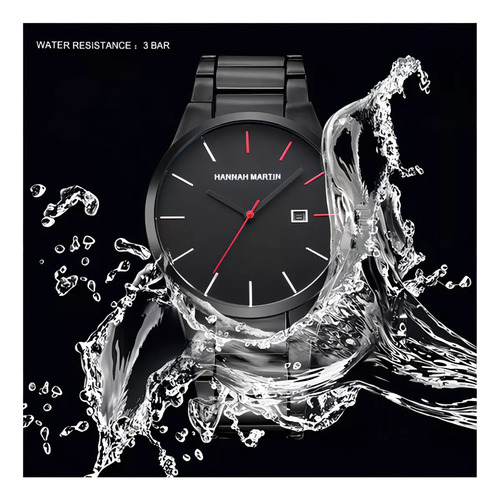 Reloj Casual De Cuarzo Inoxidable Con Calendario