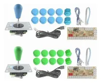 Comprar Kit Arcade Palancas Perita, Botones Y Zero Delay