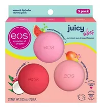 Comprar Eos Pack Bálsamos Labiales X3 Sandia, Coco Y Mango Esferas