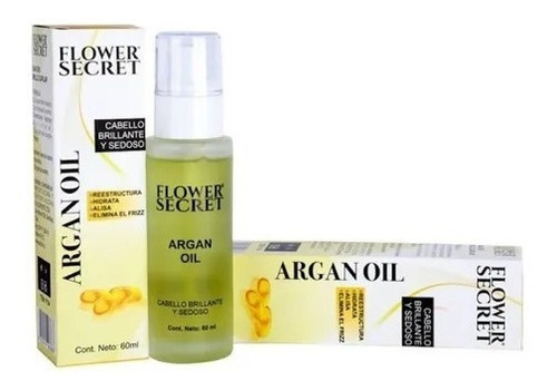 Aceite De Pelo Coco / Argan 60ml Flower Secret