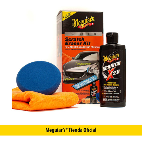 Kit Remover De Rayas Meguiars Quik Scratch Eraser Kit