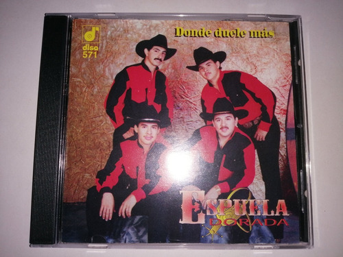 Espuela Dorada - Donde Duele Mas Cd Nac Ed 1995 Mdisk