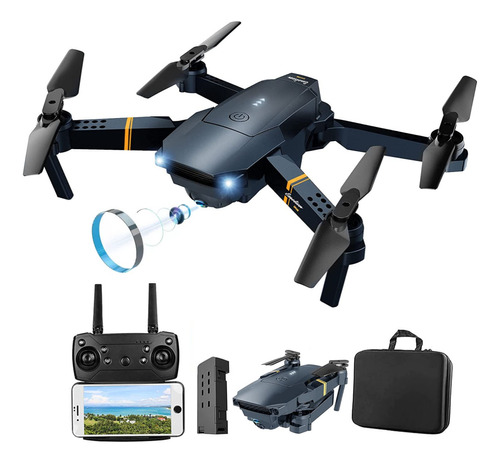 Drone Plegable Con Cámara Wifi 2.4g Fpv Control Altura 998w