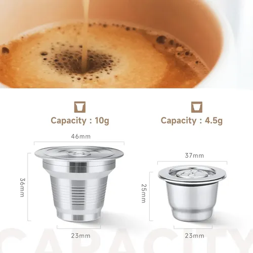 Cápsulas Reutilizables De Acero Inoxidable L'or Barista Lm80