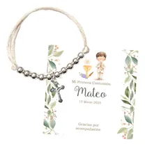 Comprar 40 Pulseras Personalizadas Recuerdo Bautizo Comunión Boda