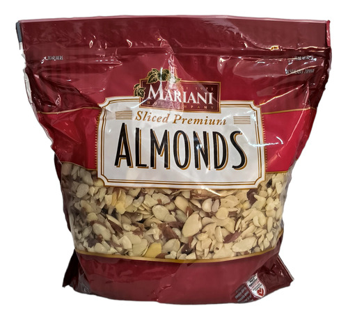 Almendras Fileteadas Mariani. Importadas. 907 Gramos. 2 Libr