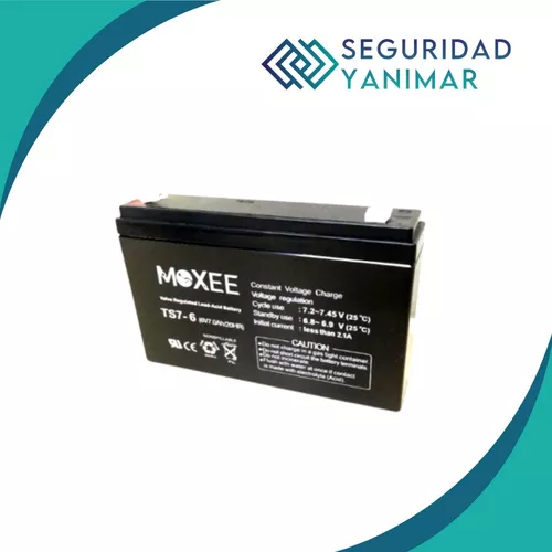 Batería 6V 7AMP - Seguridad Yanimar