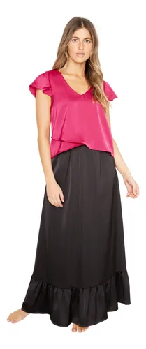 Poleras de satin deals