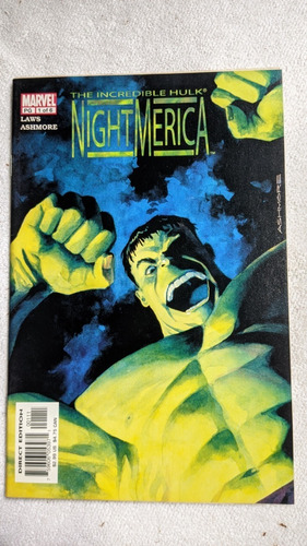 Incredible Hulk Nightmerica # 1 Marvel Comics En Ingles 2003