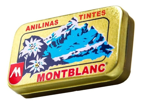 Anilinas Montblanc® Cajita Dorada Color 1. Negro