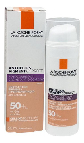La Roche-posay Anthelios Pigment Correct Spf50+ 50ml 
