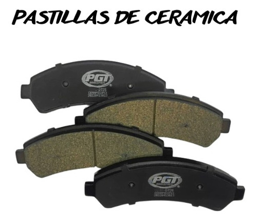 Pastilla  Freno Del Ceramica Chevrolet Blazer 1999 2000 7593