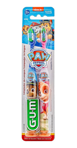 Gum Paw Patrol Cepillo De Dientes Suave Para Niños 2pz