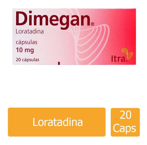 Dimegan 10 Mg Caja Con 20 Cápsulas