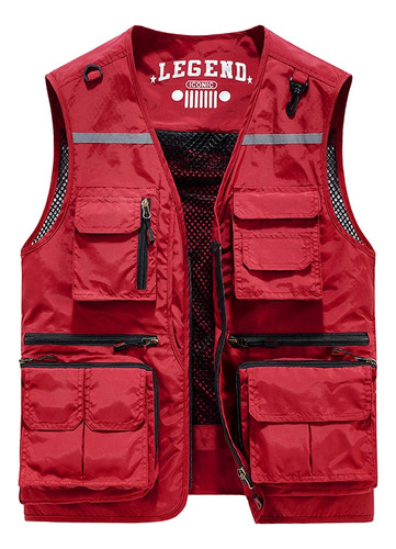 Men Vests Tactical Vest Outdoor Camping Fishing Vest