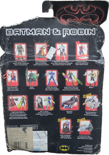 Figura Batman Deluxe De Kenner Año 1998