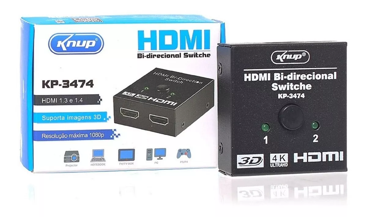 Primeira imagem para pesquisa de hdmi switch 2x1