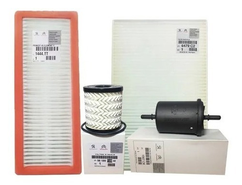 Kit 4 Filtros Completo Peugeot 2008 - Thp - Original