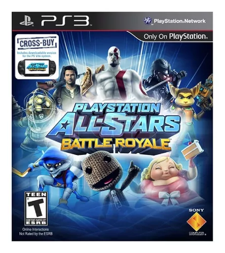 Jogo Semi Novo Playstation All Stars Battle Royale Ps3