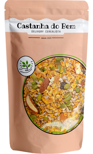 Granola Zero Açúcar Sementes 1kg - Frutas E Castanhas