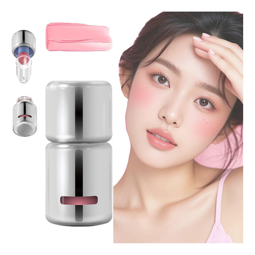 Colorete De Maquillaje Mate N Liquid Blush Highlight 3 En 1