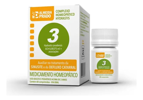 Complexo 3 C/60 Comprimidos Almeida Prado