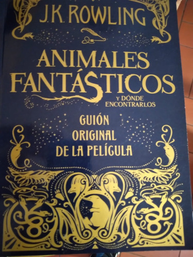 Imagen 1 de 1 de Animales Fantasticos Libro Fisico Nuevo