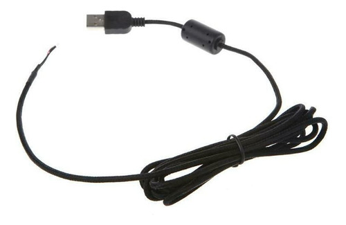 Cable Usb Linea Mouse Para Logitech Pvc Nailon Videojuego