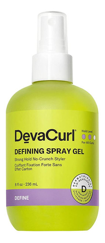 Devacurl Defining Spray Gel Strong Hold No-crunch Styler, B.