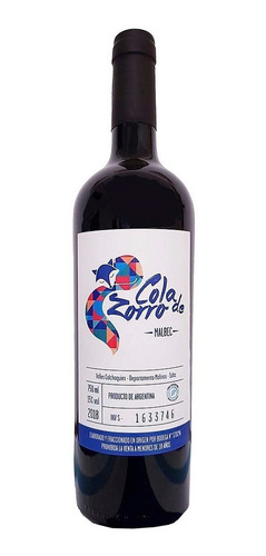 Cola De Zorro Malbec Caja X 6 - Vizcacha Wines - Envíos