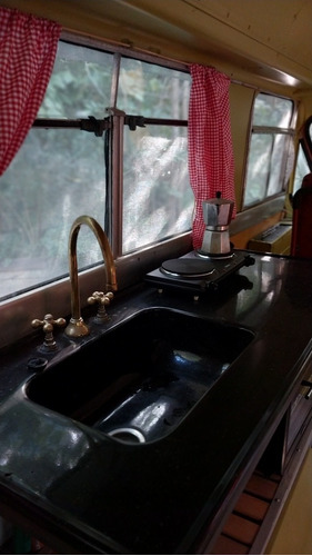 Imagen 10 de 15 de Alquilo Cabaña Tigre Glamping Bus Llegas En Auto Feriado