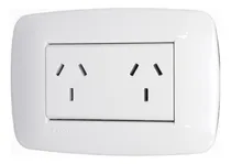 Comprar Tomacorrientes Doble 10a Set Armado Duna Exultt