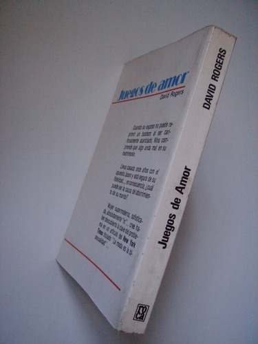 Juegos De Amor - David Rogers - 1983 Primera Edición (Usado)