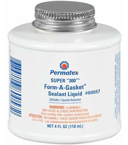 Sellante Permatex 80057 Super  300  Form-a-gasket, 4 Oz.