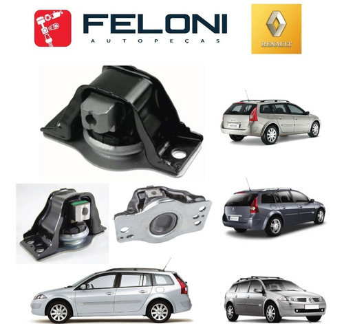 Coxim Motor Megane Grand Tour 2.0 16v 2007 Em Diante Direito