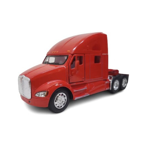 Kinsmart 1:68 Tracto Kenworth T700 Rojo Granel