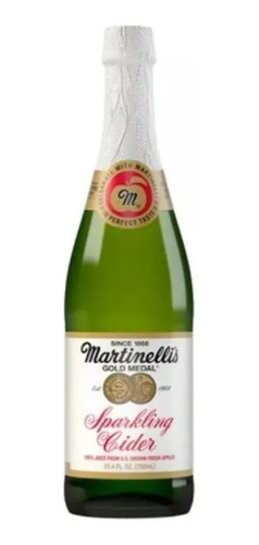 Jugo De Manzana Espumoso Martinelli's 1 Botella De 750 Ml