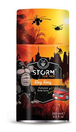 Desodorante Storm Men 250 Ml King Kong